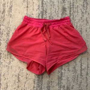 Hot pink lulu shorts size 2
